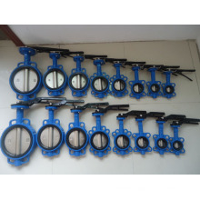 Lever Operated Wafer Type Butterfly Valve